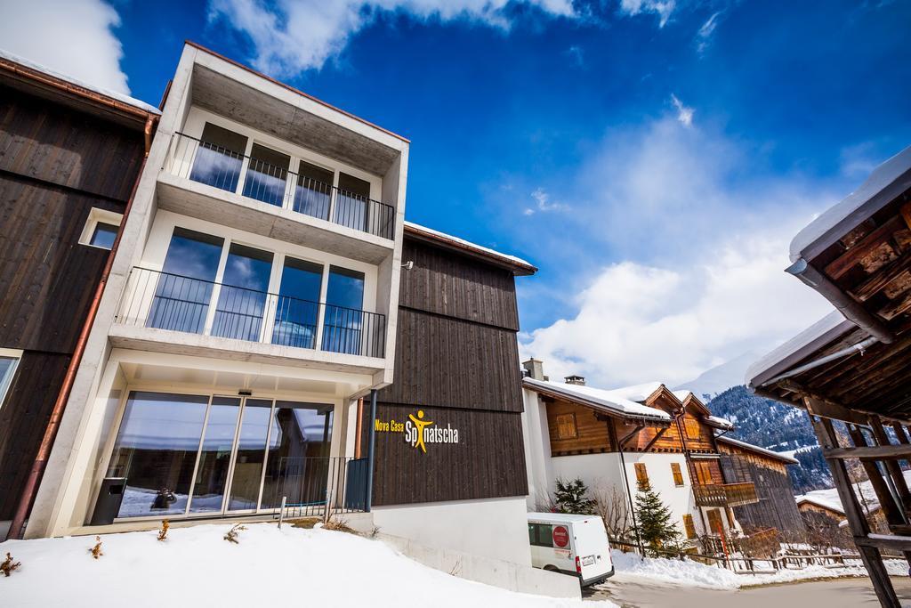 Nova Casa Spinatscha Sedrun Hostel Exterior photo