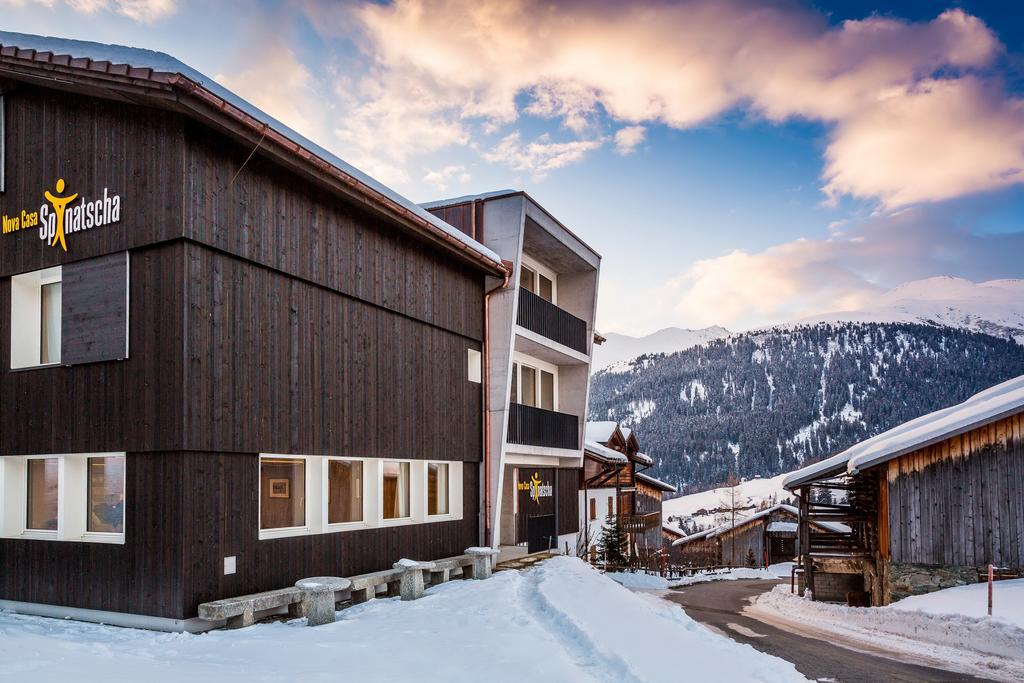 Nova Casa Spinatscha Sedrun Hostel Exterior photo